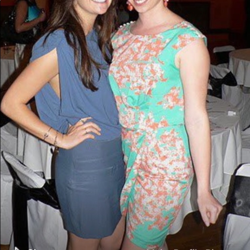 Maje Slate Blue Dress
